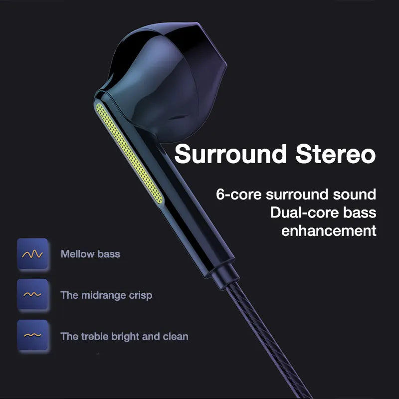 Wired Bass Earphones