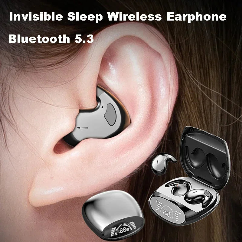Ultra-Thin Bluetooth 5.3, Noise Cancelling, Digital Display