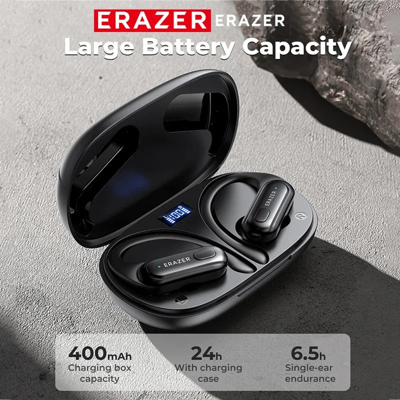 Bluetooth 5.3 Sports Earphones with Mic & Noise Cancellation