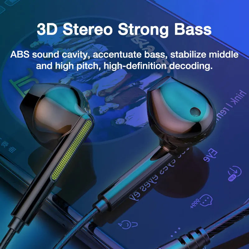 Wired Bass Earphones