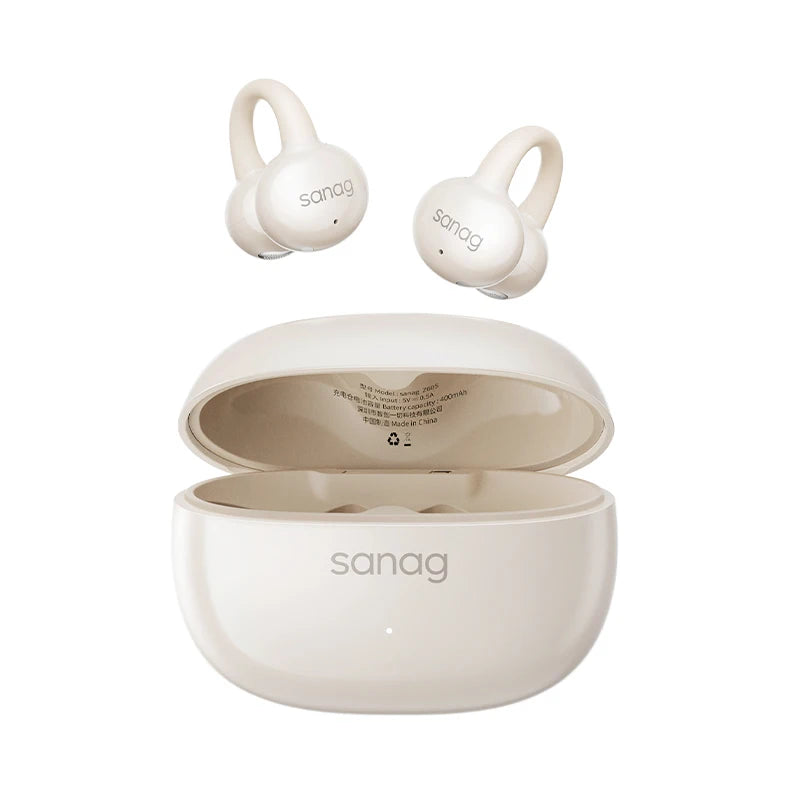 Open-Ear Bluetooth 5.4 Earphones with Mic & IPX4