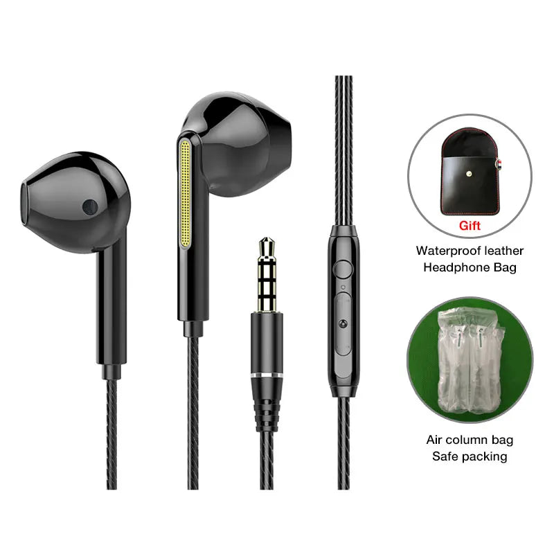 Wired Bass Earphones