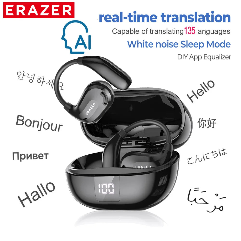 Bluetooth Earphones – ASMR, AI Translate & 13H Playtime