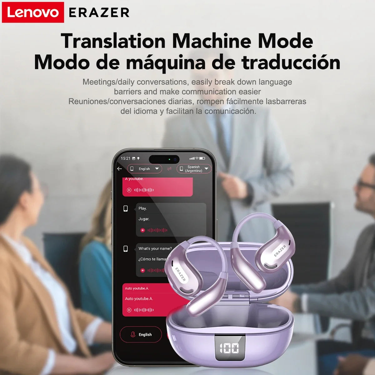 Bluetooth Earphones – ASMR, AI Translate & 13H Playtime