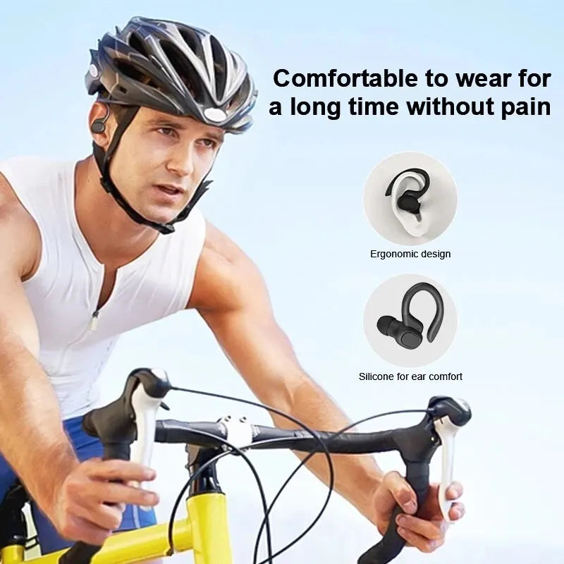 Wireless Earbuds – Sports HiFi Stereo, Waterproof with Mic