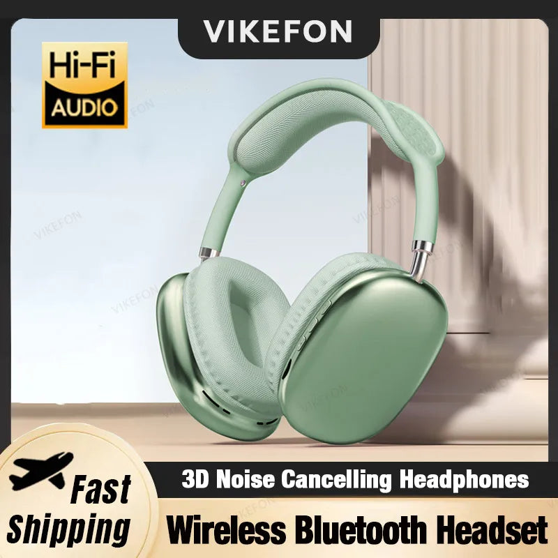 Wireless Bluetooth 5.1 Gaming Headphones – HiFi Sound & Built-In Mic