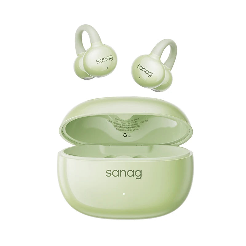Open-Ear Bluetooth 5.4 Earphones with Mic & IPX4