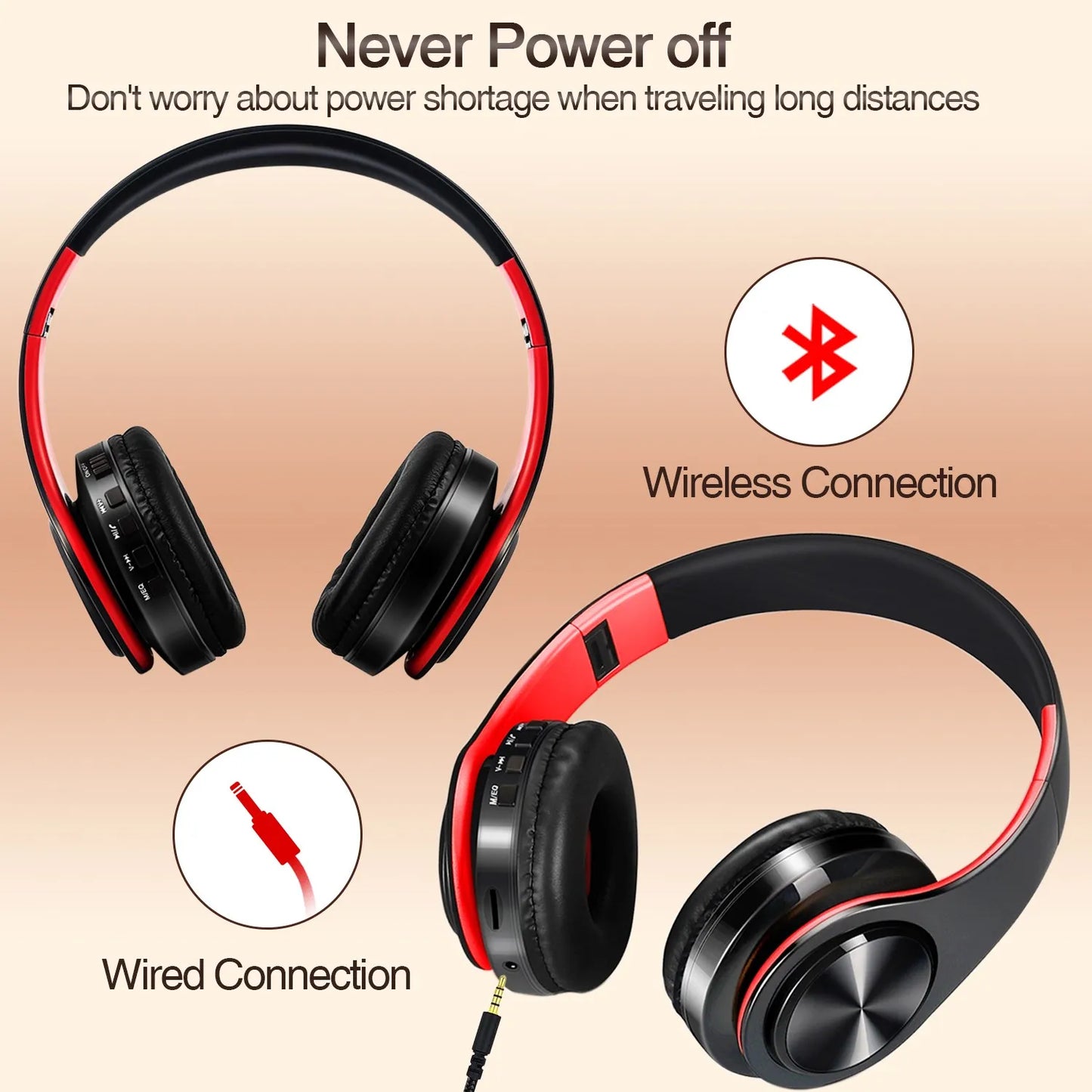 Wireless Over-Ear Headphones