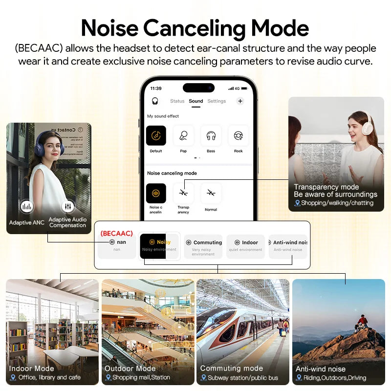 H3 ANC Wireless Headphones