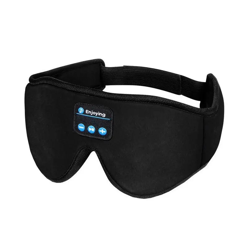 Bluetooth Sleep Headphones – 3D Eye Mask, Soft & Wireless
