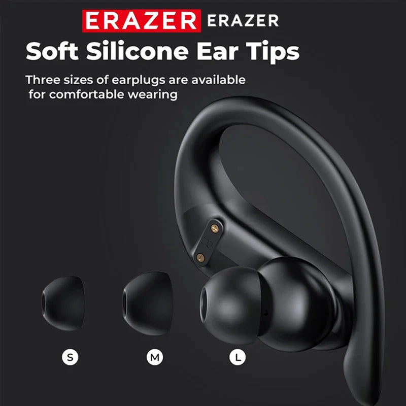 Bluetooth 5.3 Sports Earphones with Mic & Noise Cancellation