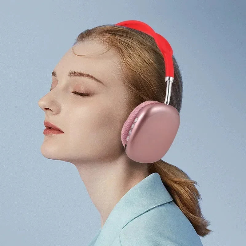 Bluetooth 5.0 Wireless Headphones with Mic – Noise Cancelling & Stereo Sound