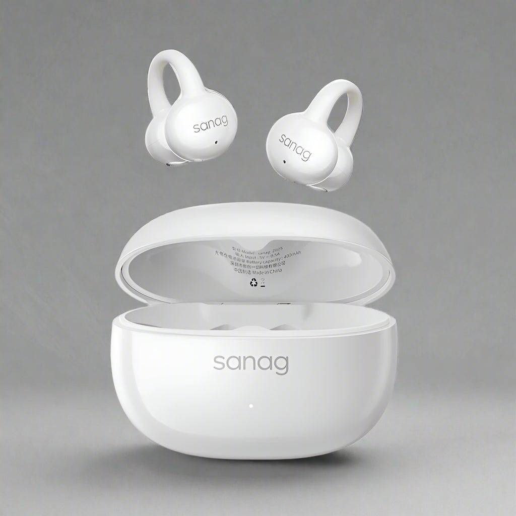 Open-Ear Bluetooth 5.4 Earphones with Mic & IPX4