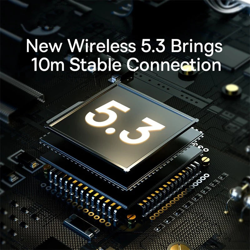 Wireless Bluetooth 5.3 Foldable Over-Ear Headphones