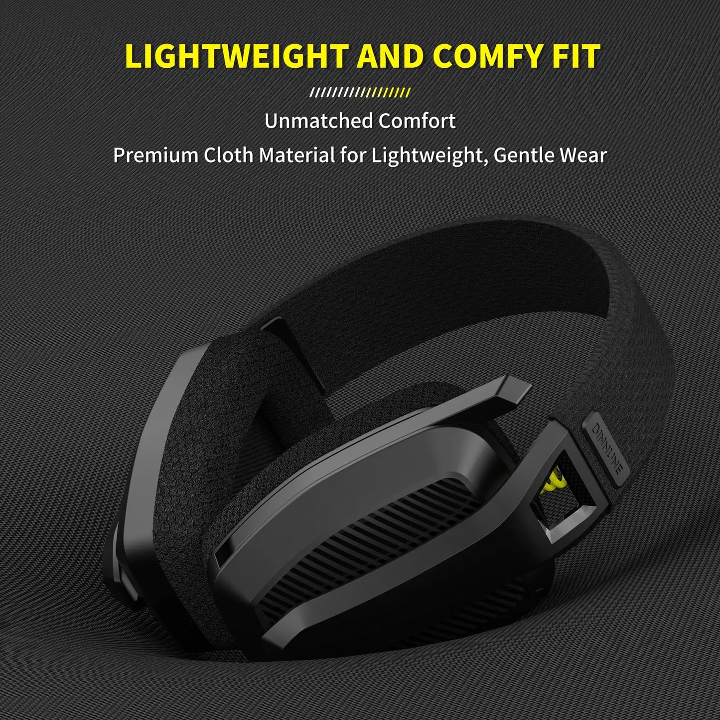 Wireless Gaming Headset – 2.4GHz & Bluetooth with Mic for PS5/PS4/PC/Mac