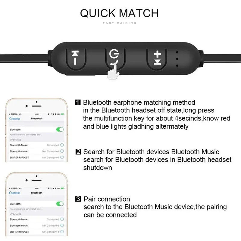 Wireless Bluetooth Stereo with Mic