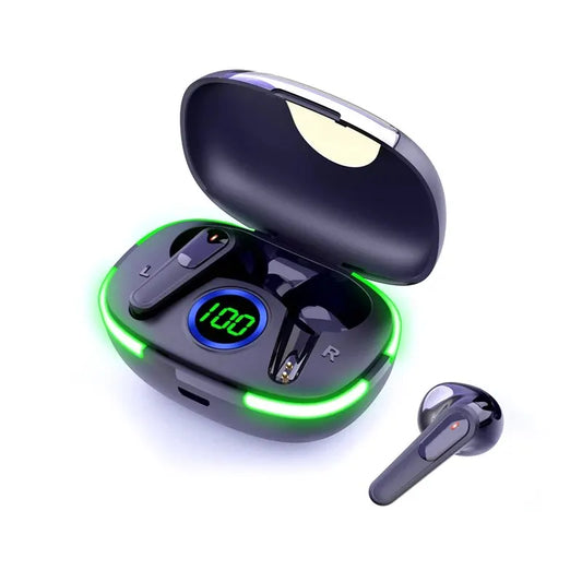 PRO 80 TWS Earphones – Wireless, Touch Control, Digital Display