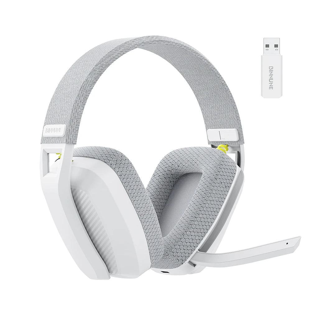 Wireless Gaming Headset – 2.4GHz & Bluetooth with Mic for PS5/PS4/PC/Mac