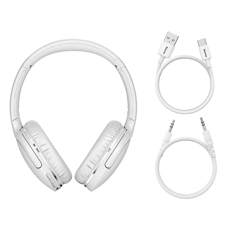 Wireless Bluetooth 5.3 Foldable Over-Ear Headphones