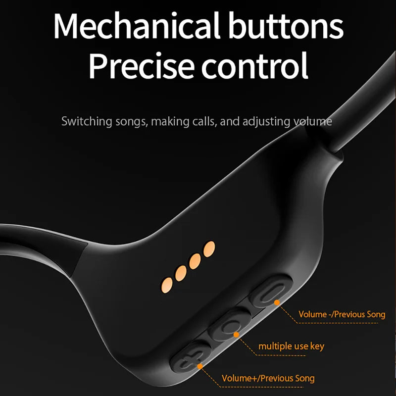 Swimming Headphones, 32GB MP3, IP68 Waterproof