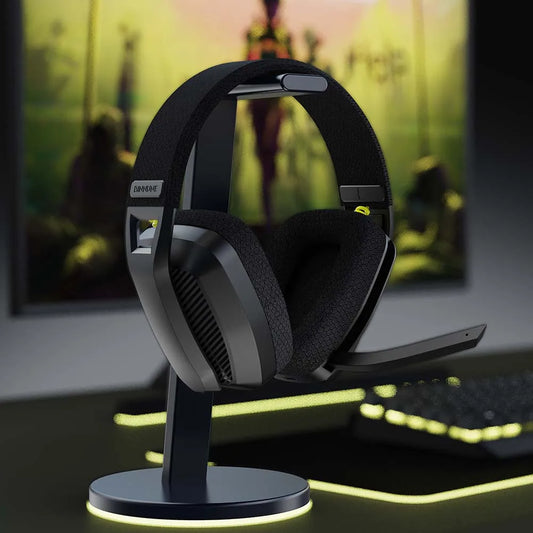 Wireless Gaming Headset – 2.4GHz & Bluetooth with Mic for PS5/PS4/PC/Mac