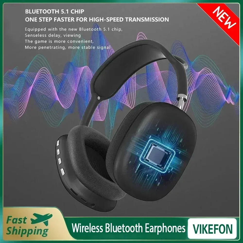 Wireless Bluetooth Headset – Gaming & Sports, Noise Cancelling, with Mic