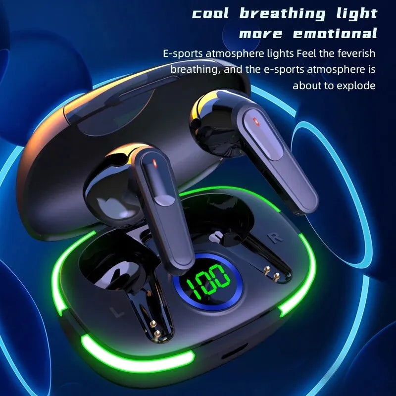 PRO 80 TWS Earphones – Wireless, Touch Control, Digital Display