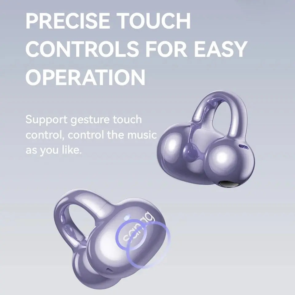 Open Ear Bluetooth Earphones – 3D Stereo Sound