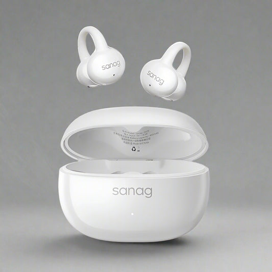 Open-Ear Bluetooth 5.4 Earphones with Mic & IPX4